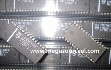 P87C749EBPN - NXP-Halfgeleiders - microcontroller van 80C51 familie kanaliseert de met 8 bits 2K/64 OTP/ROM, 5 A/D met 8 bits, PWM, lage speld c