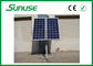 Huis/zonne volgende systemen van de straatlantaarn de automatische enige as met zonnepanelen