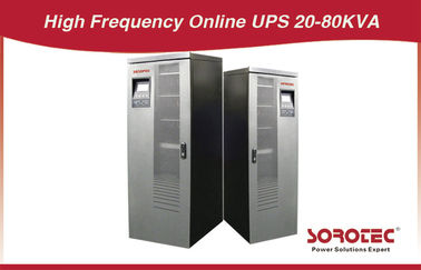 ECO - vriendelijke 20, 60, 80 KVA 3 fase in / out hoge frequentie Online UPS, 380 / 400 / 415V