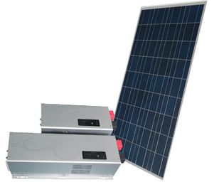 De visuele Omschakelaars van de Alarm Zonnemacht/van Net Zonneomschakelaars