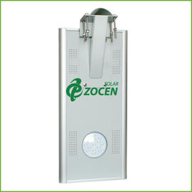 LEIDENE van 6500K 15W 4-5M Geïntegreerde Zonnepaneelstraatlantaarns voor Hoofd/Privé Weg