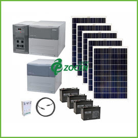 2000 het Dak van de wattshoogte/vlak van de Daknet Aangesloten Zonnemacht Systeem 96V 400AH