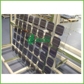 Hoog rendement Gelamineerde Dak Scherpe Monocrystalline Zonnepanelen 155W 36v