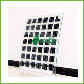 Transparante Dubbele het Glas Monocrystalline Zonnemodule 265 Watts BV/ISO van BIPV