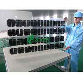 Transparante Dubbele het Glas Monocrystalline Zonnemodule 265 Watts BV/ISO van BIPV