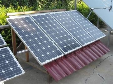 3KW photovoltaic paneel zonnepv die systemen voor vlak dak zonne het rekken systeem opzetten