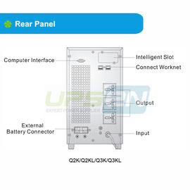 Omzetting UPS van UPS van de enige Fase2kva Hoge Frequentie de Online Ware Online Dubbele