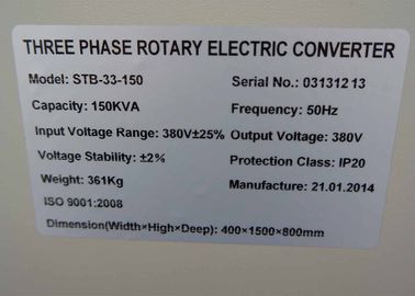 150 KVA 3 Regelgever van het Fase de Mechanische Volledige Automatische Voltage voor CT Scanner/MRI-Systeem