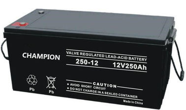 zonne het Lood Zure Batterij van 6FM250G 12v 250ah Navulbaar voor van Netzonnestelsels