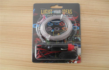 4mm/5mm Electroluminescent LEIDENE Draad van Gr met de Omschakelaar van gelijkstroom 12V voor Deur en Muur