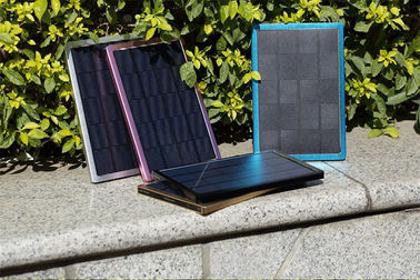 Het draagbare het Zonnepaneel 5000mah van de Machtsbank Snelle Laden voor iPhone, iPad mini