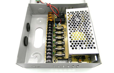 9 de Cameravoeding van kanaalkabeltelevisie, 12V 5Amps-de Voedingdoos van kabeltelevisie