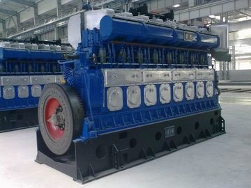 60MW elektrische van de de Elektrische centrale Zware Brandstof van Postgenset Oliegestookte 3 Fasedieselmotor