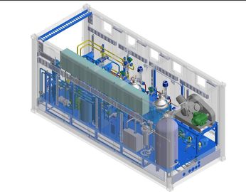 Gensetelektrische centrale, Containerized Elektrische centrale 20MW 400V/11KV/23KV
