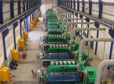 de Elektrische centrale van 10 * 2000kW 11kV Genset met Geluiddichte Diesel die Reeks produceren