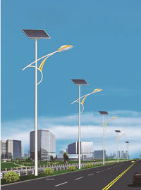 Aluminiumlegering en Roestvrij staal Zonne LEIDENE Openluchtstraatlantaarns 90watt