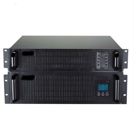 Het hoge frequentie3kva Rek zet de online controle van de sinusgolf UPS cpu voor instrumentatie op